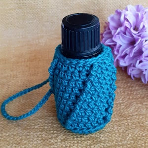 Essential Oil Bottle Pouch Crochet Pattern - Instant PDF Download