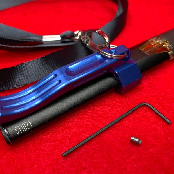 Vape Clip - STIIIZY (Starter Kit) - Vape Pen Battery Holster, Stand, Lanyard & Hook for Belts, Pockets, Backpacks, Purses and More!