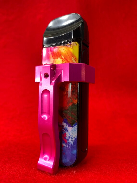 Vape Clip - SMOK (NORD 2) - Billet Vape Pen Battery Holster, Stand, Lanyard & Hook for Belts, Pockets, Backpacks, Purses and More! - Etsy Vape Clip - SMOK (NORD 2) - Billet Vape Pen Battery Holster, Stand, Lanyard & Hook for Belts, Pockets, Backpacks, Purses and More! - Etsy
