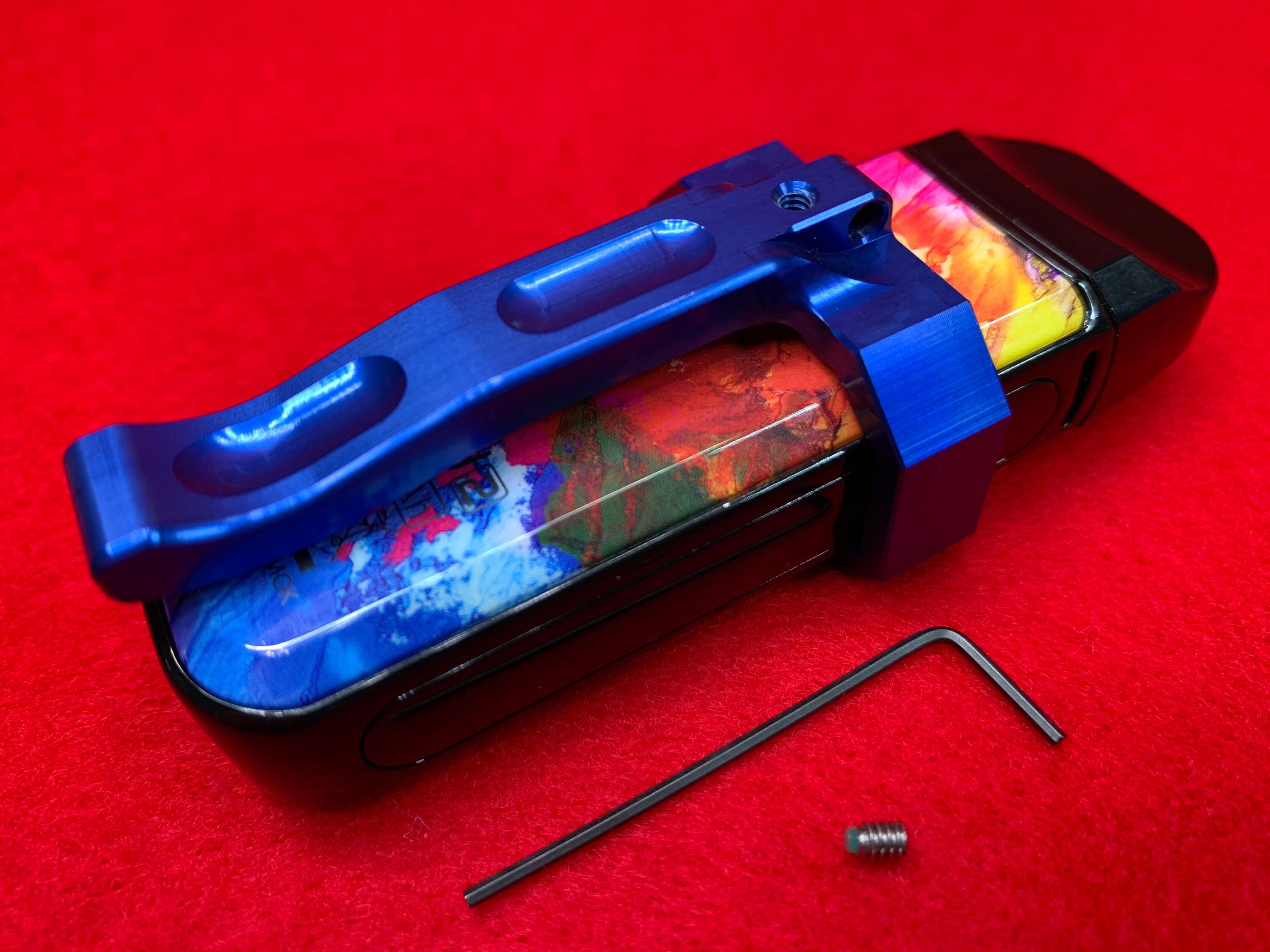 Vape Clip - SMOK (NORD 2) - Billet Vape Pen Battery Holster, Stand, Lanyard  & Hook for Belts, Pockets, Backpacks, Purses and More!