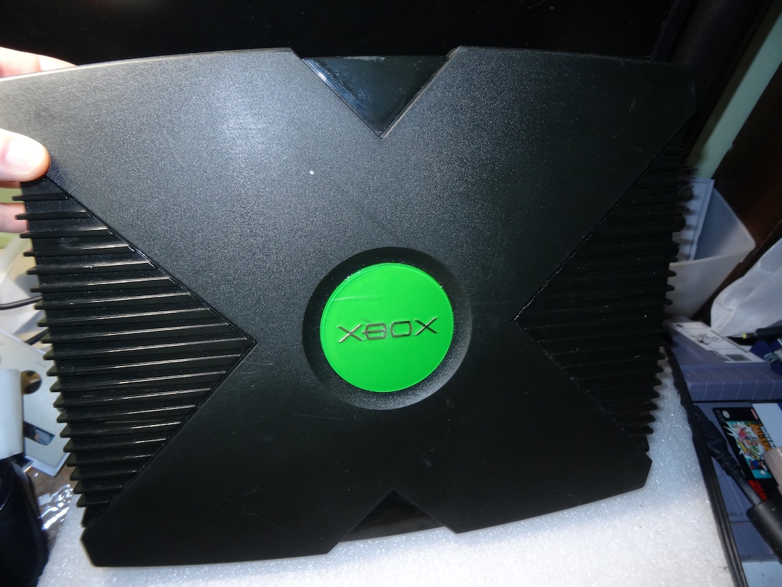 Original Xbox Empty Top Caseno Metal Linerjust OK Cosmetic Etsy
