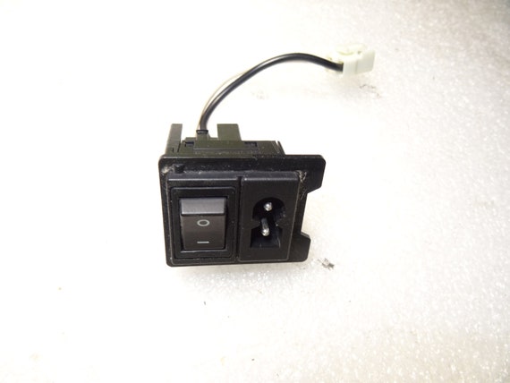 Official Genuine OEM Sony PlayStation 2 Phat Back Power Switch and Cable