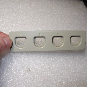SEGA Dreamcast HKT-3020 Front Port Cover ONLY-Mark and/or Scratches