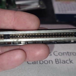 Nintendo Snes Sns-001 Motherboard Cartridge Slot Only-Metal Wear-Good-Read All