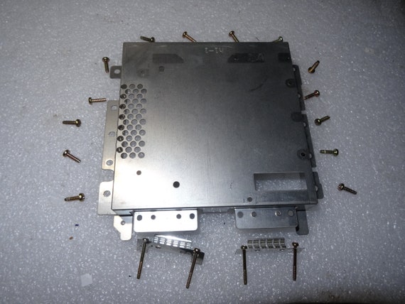 Nintendo Game Cube DOL-001 Disk Assembly Metal Plate w/ 18 Screws ONLY-Good