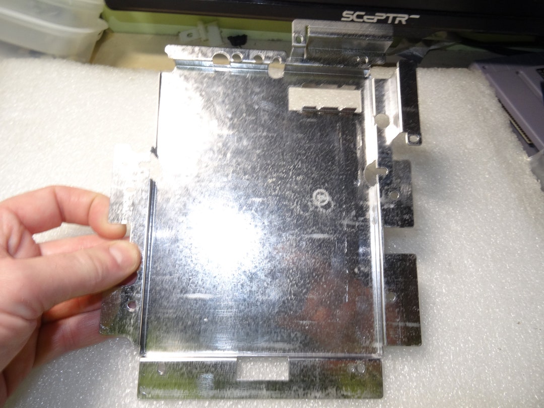 Nintendo SNES Sns-001 Sound Box Bottom Metal Plate Only-just OK ...
