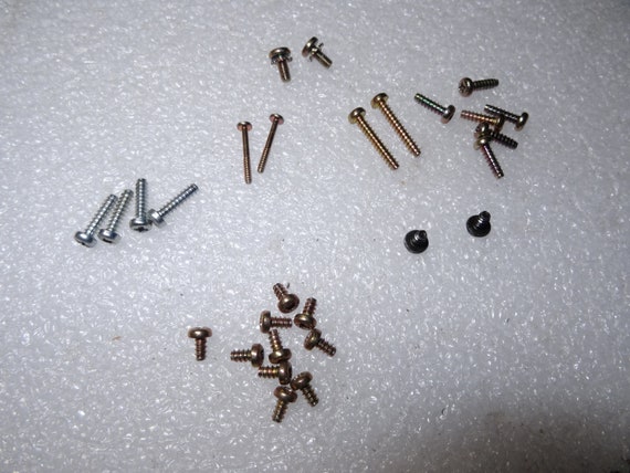 Nintendo N64 NUS-001(USa) Complete Set of Inside Screws ONLY For 03-08 Motherboards