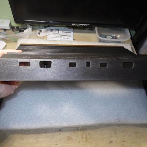 Atari 2600 Brown Front Top Cover Only-*Not Light Sixer* -Just OK Cosmetic-Mark and/or Scratches
