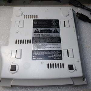 SEGA Dreamcast Model 2 Labeled Just OK Cosmetic Bottom ONLY-Mark and/or Scratches