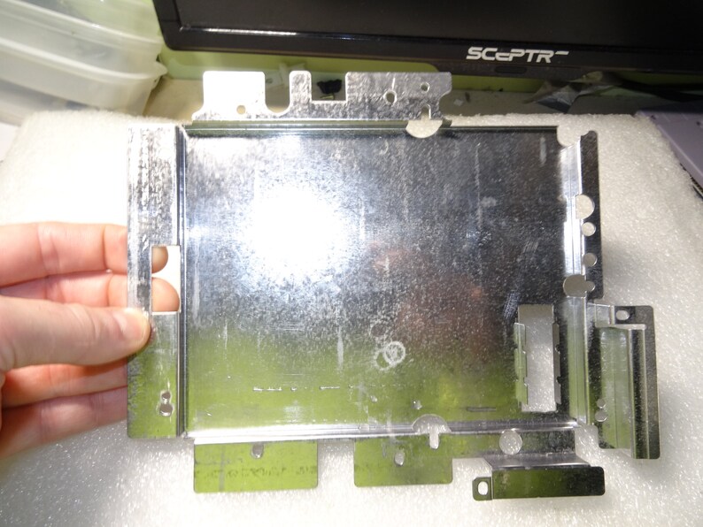 Nintendo SNES Sns-001 Sound Box Bottom Metal Plate Only-just OK ...