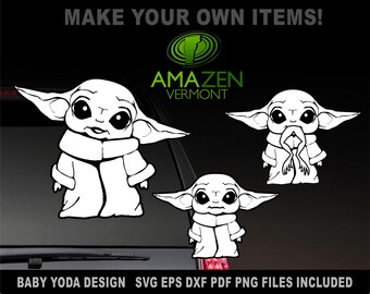 Download Free Baby Yoda Peeking Svg File The Mandalorianstar Wars Window Etsy SVG Cut Files