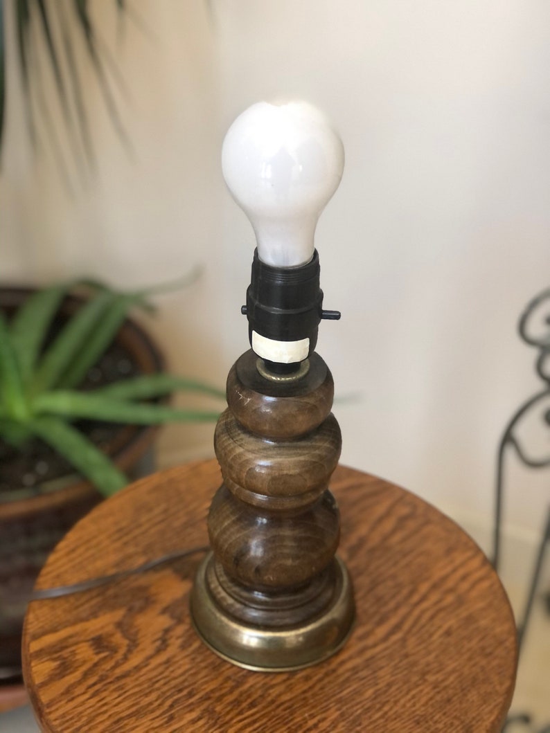 Vintage Boho Wooden Lamp | Natural Wooden Home Lighting Decor Vintage Boho Wooden Lamp | Natural Wooden Home Lighting Decor