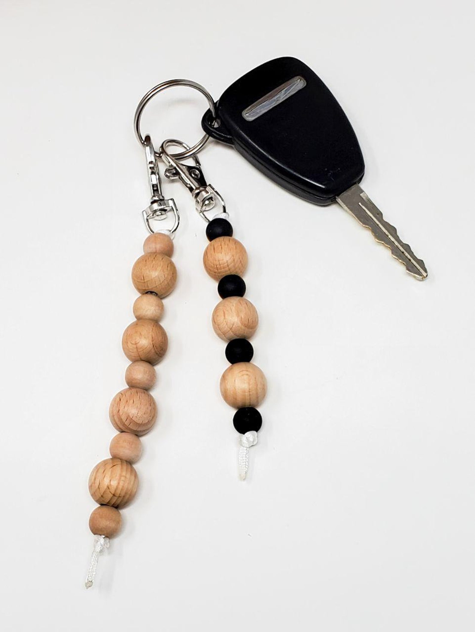 Minimalist Keychain Boho Wood Keychain Fun Key Chain Gift - Etsy