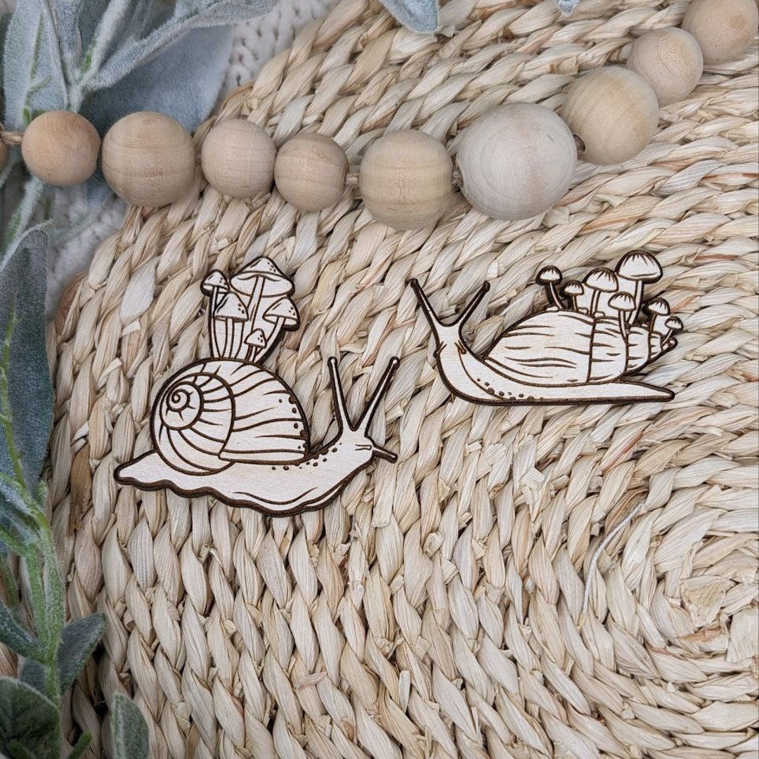 Snail Magnets Snail Wooden Magnet, Happy Magnet, Mental Health Magnet, Kitchen Decor ...
