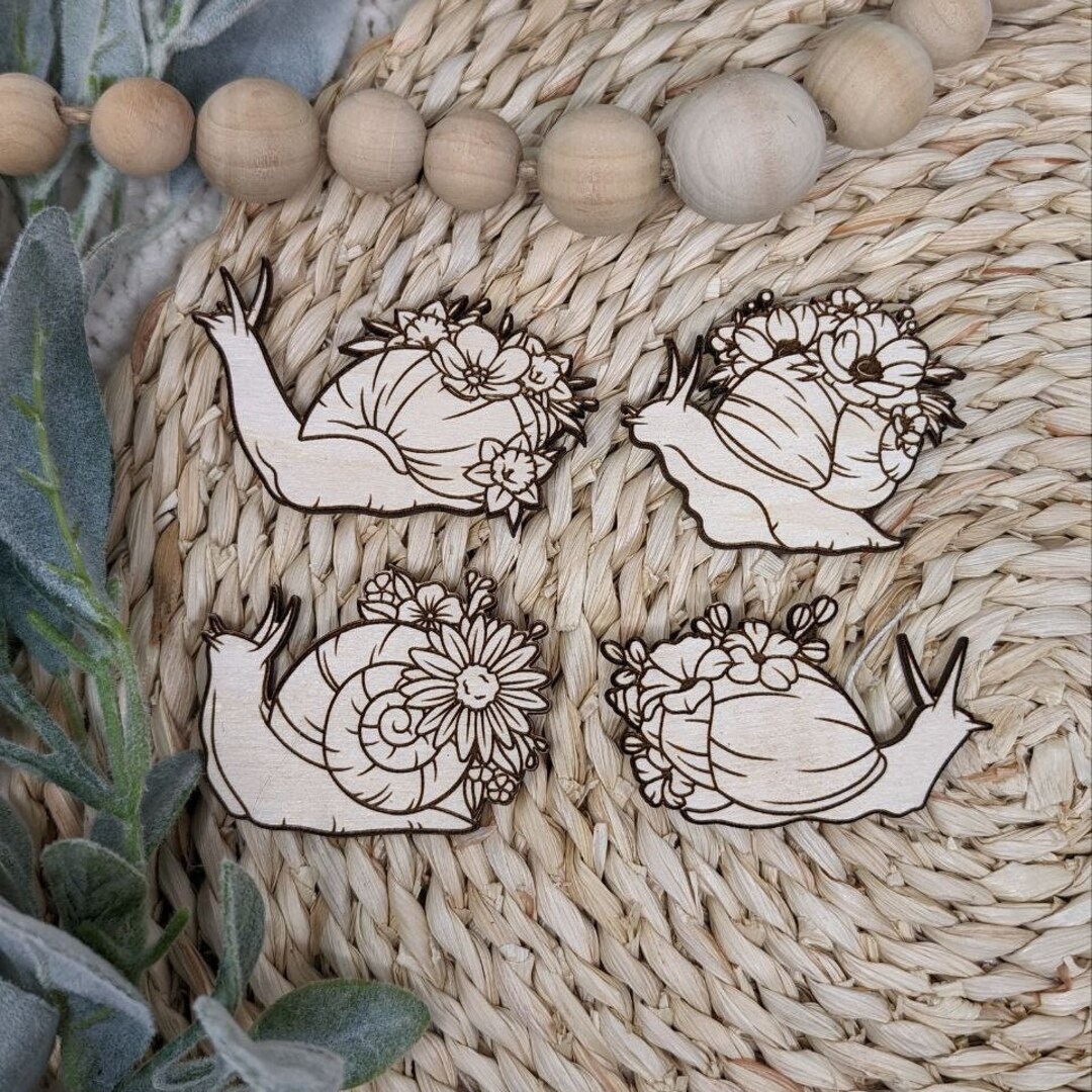 Snail Magnets Snail Wooden Magnet, Happy Magnet, Mental Health Magnet, Kitchen Decor ...