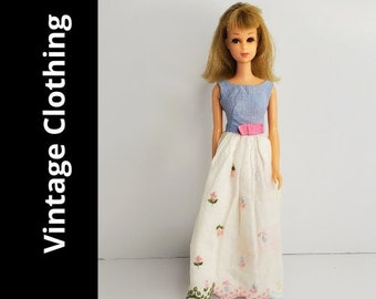 1966-67 Francie First Formal #1260 Dress - Vintage Barbie Clothing