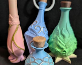 Potion Bottles - Set of 4