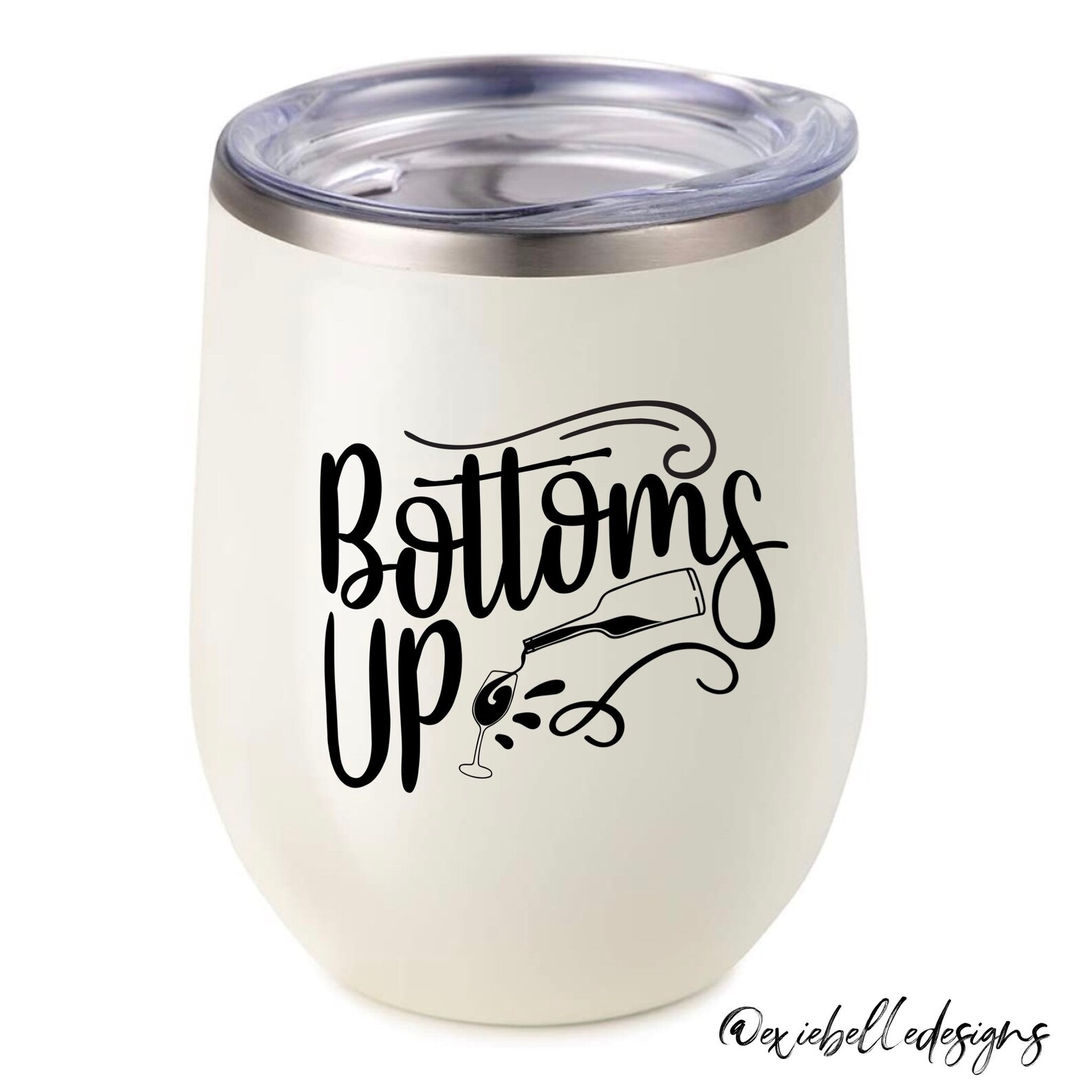 Bottoms Up Geïsoleerde Tumbler Etsy