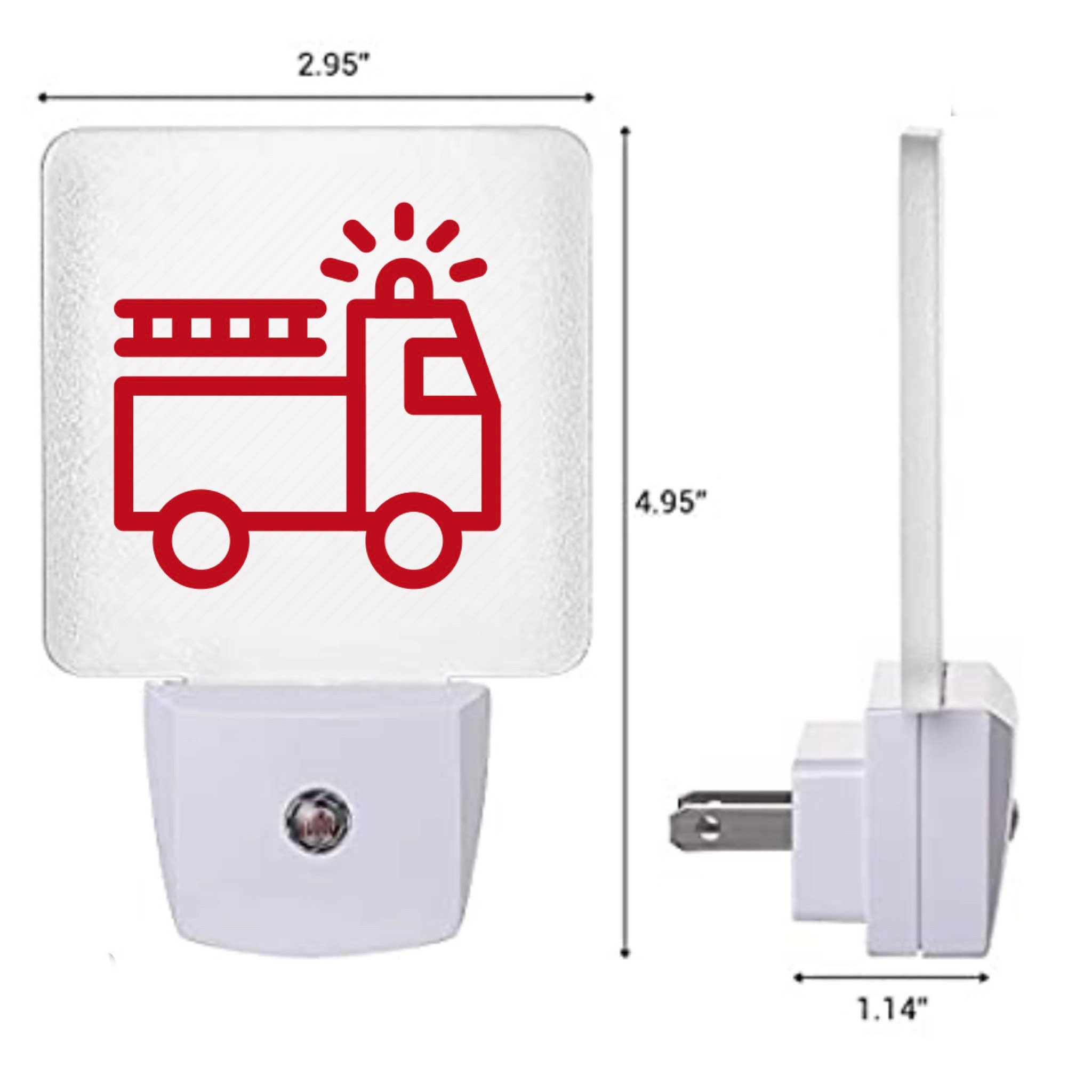 Fire truck LED Nightlight | Etsy