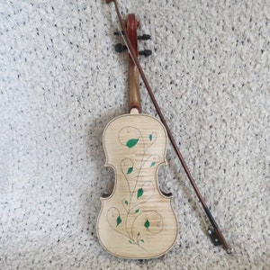 Violin, Art, Musical Instrument, Stringed Instrument, Painted