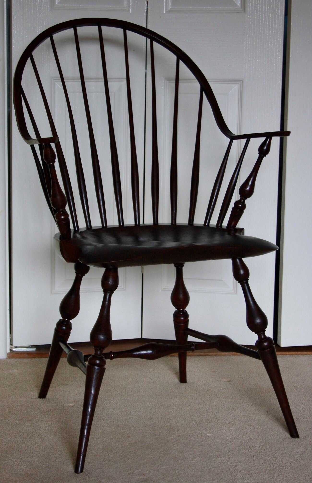 Continuous Windsor Arm Chair Hand Made to Order - Etsy UK