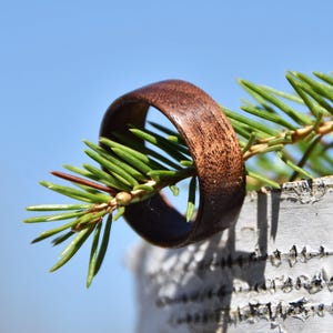 WALNUT Wood Ring