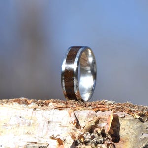 WALNUT Wood Wedding Ring