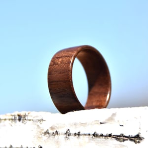 WALNUT End Gr. Wood Ring