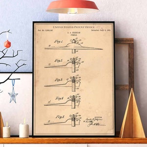 Cymbal 1951 musician drums drummer rock jazz rap hip-hop print wall art poster bedroom patent vintage retro gift birthday
