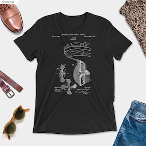 プロペラ 1893 海 航海 船舶 ボート 船員 船員 アンカー ヨット Tシャツ シャツ 衣類 特許 ヴィンテージ レトロ ギフト 父 誕生日