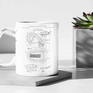 Boxing glove 1926 fight winner heavyweight champion ring corner mug coffee tea patent vintage retro gift dad father birthday idea