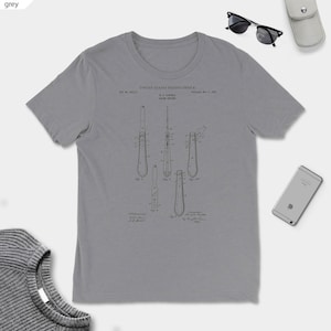 Screw driver 1881 screwdriver tool workshop engineer hobby tools t-shirt shirt clothing patent vintage retro gift father birthday