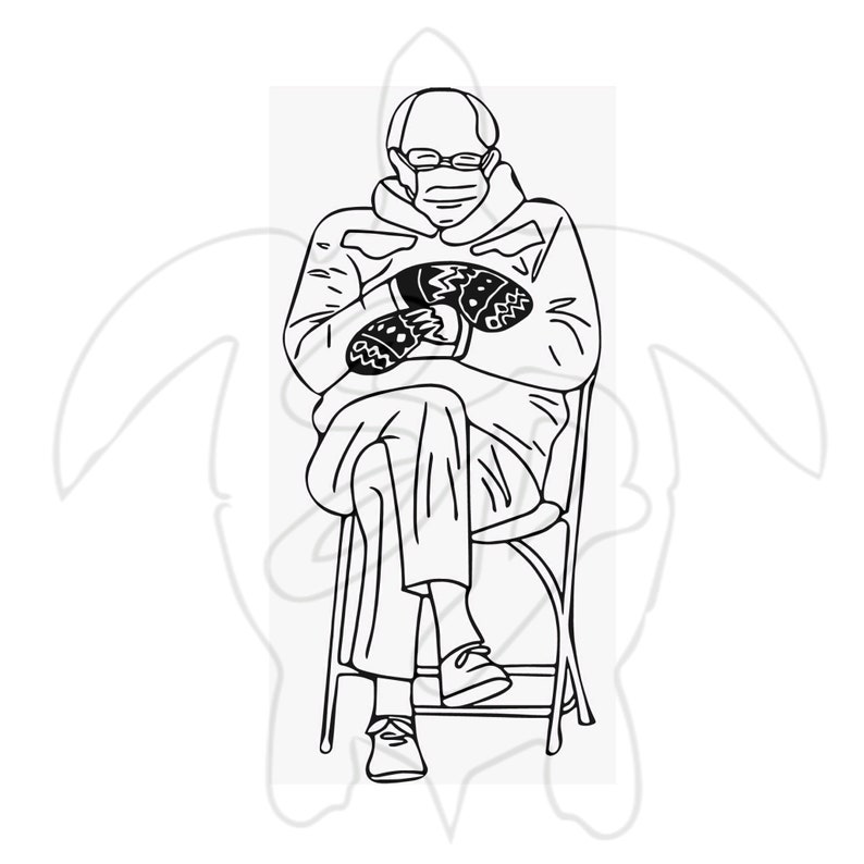 Bernie Inauguration SVG