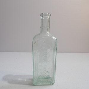 Vintage Glass Medicine Bottle - Vintage Glass - Rawleighs - Display Vintage Glass