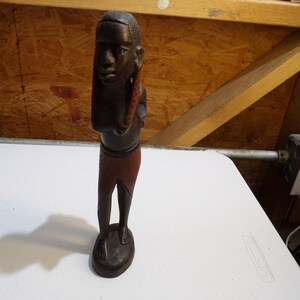 Vintage Tribal Statue - Tribal Statue - Tribal Figure - Wooden Tribal
