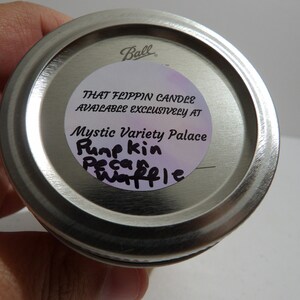 That Flippin Candle - Scented Candle - Pumpkin Pecan Waffle Scent - Container Candle - Soy Candle - Hand Crafted
