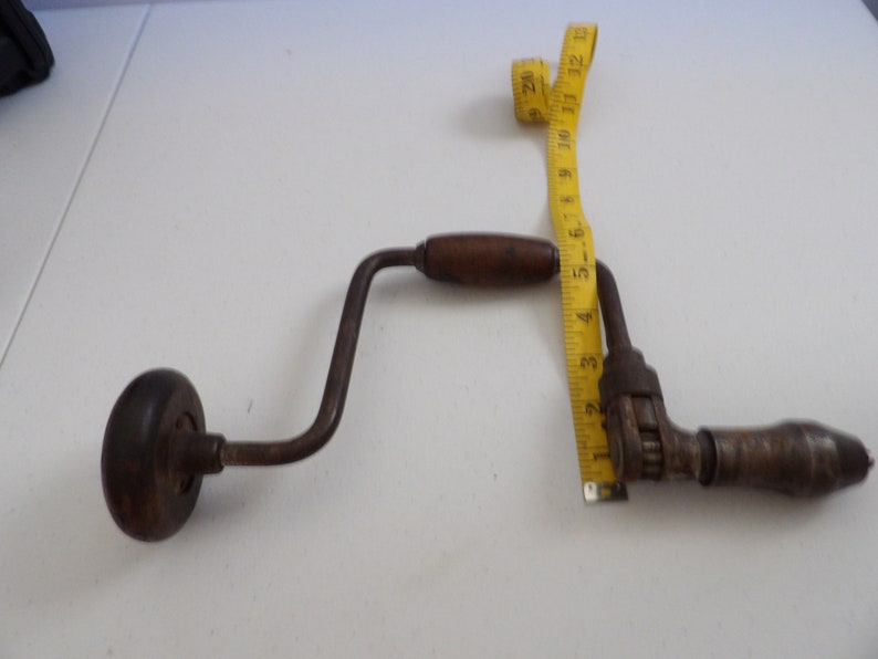 Vintage Manual Hand Drill Hand Drill Vintage Hand Tool Etsy