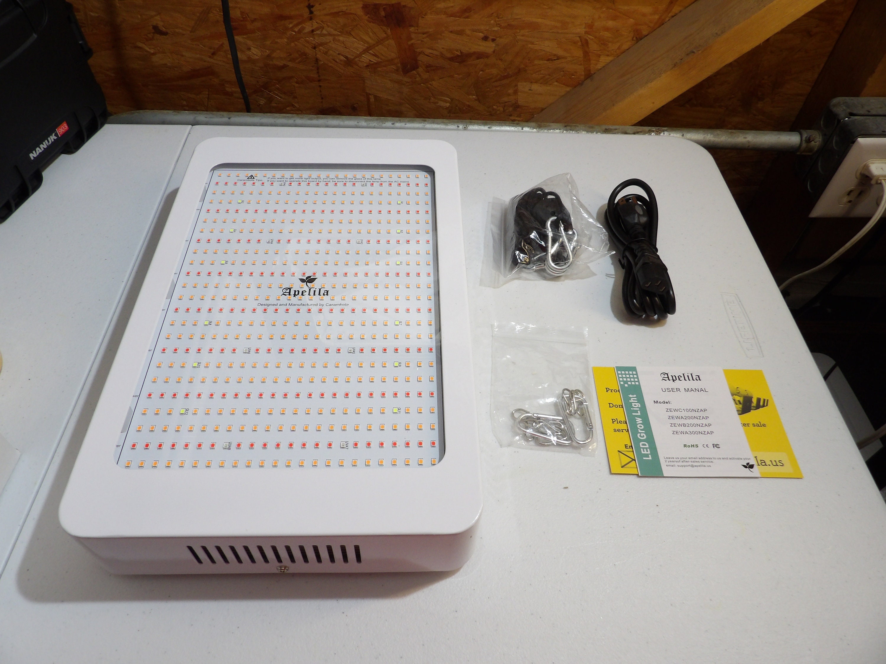Apelila grow light online