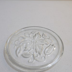 vintage crystal coaster - crystal coaster