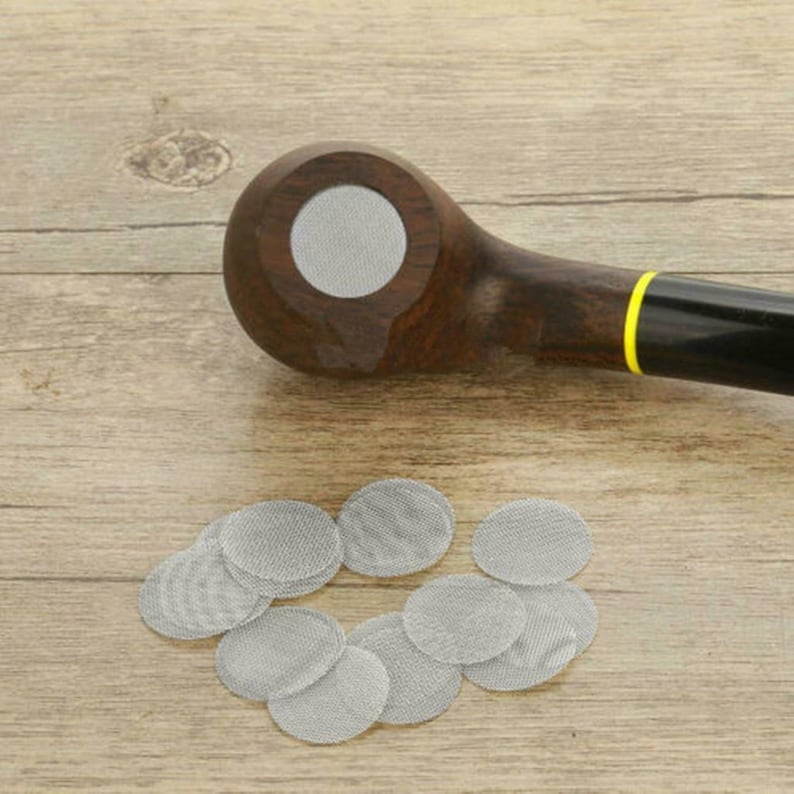 Heavy Duty Smoking Pipes Screen 0.75 0.5 Stainless Etsy