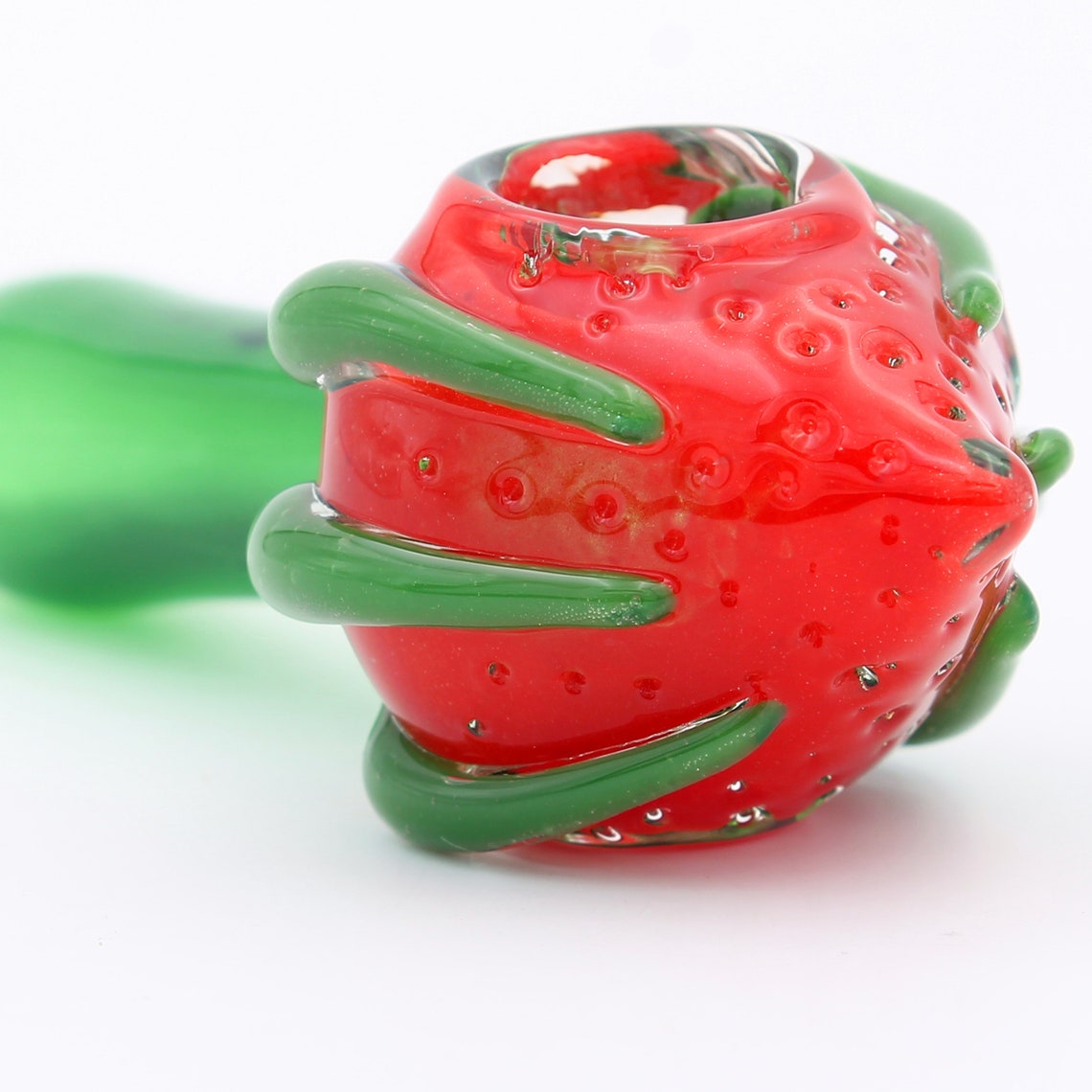 Strawberry 4.2 Glass Pipes Bowls for Smoke Bowl Tobacco Etsy