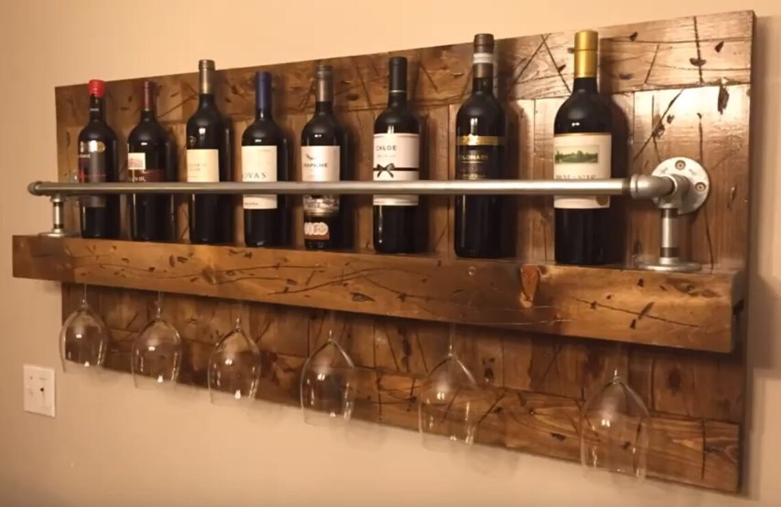 Custom Wine Racks Etsy