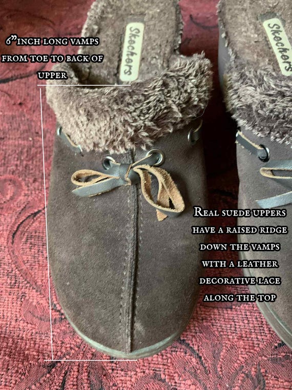 Y2K Suede Fuzzy Clog Slides - Sketchers Inspired … - image 4