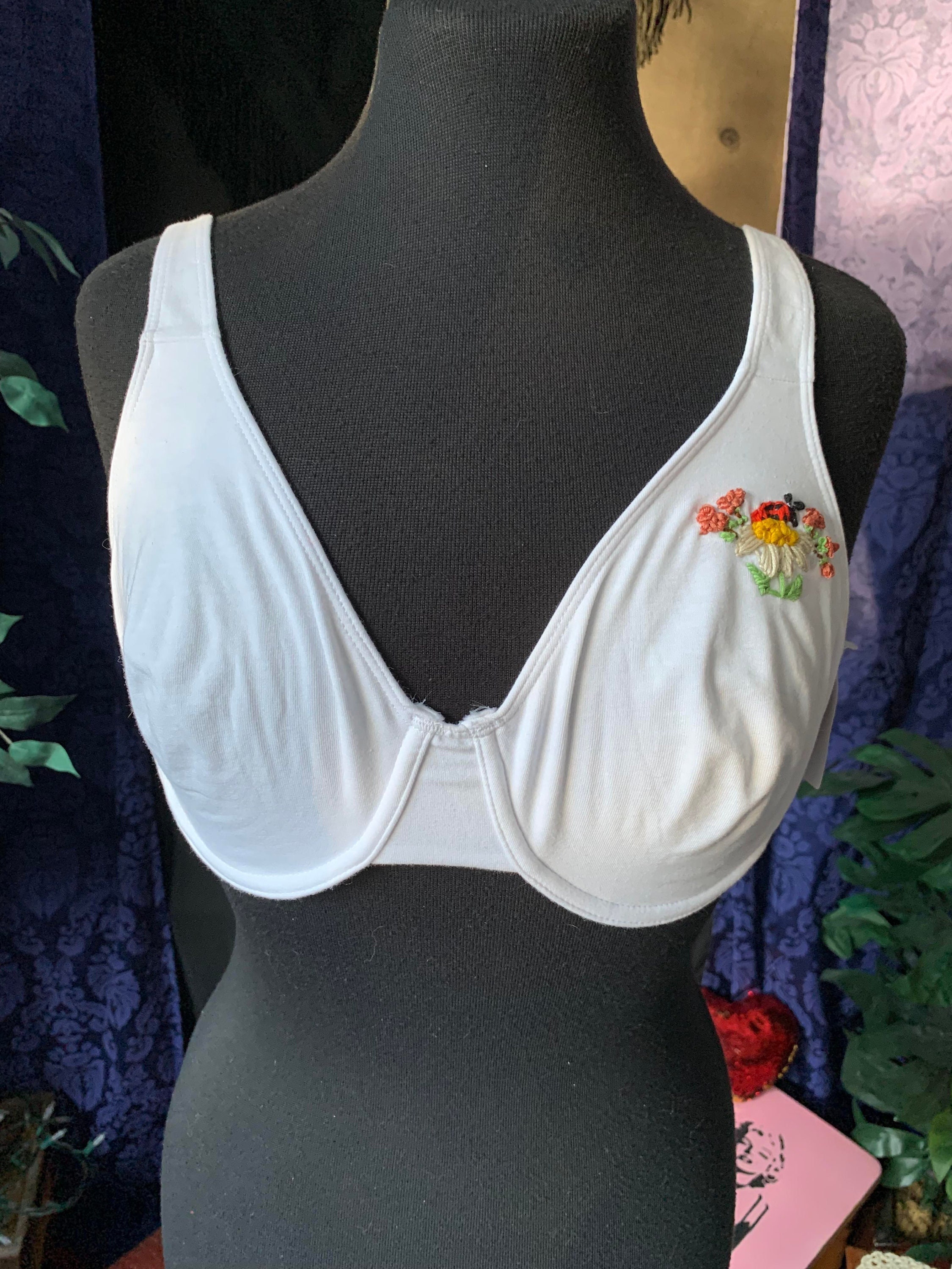 Hand Embroidered Bra 