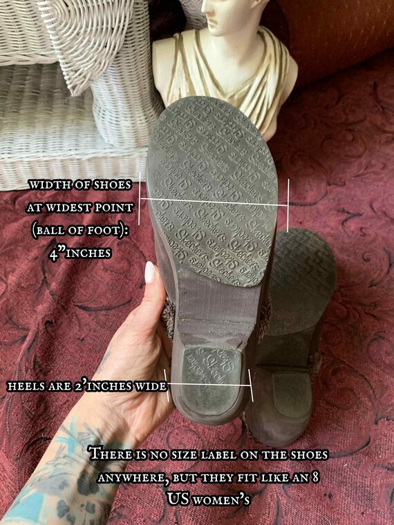 Y2K Suede Fuzzy Clog Slides - Sketchers Inspired … - image 9