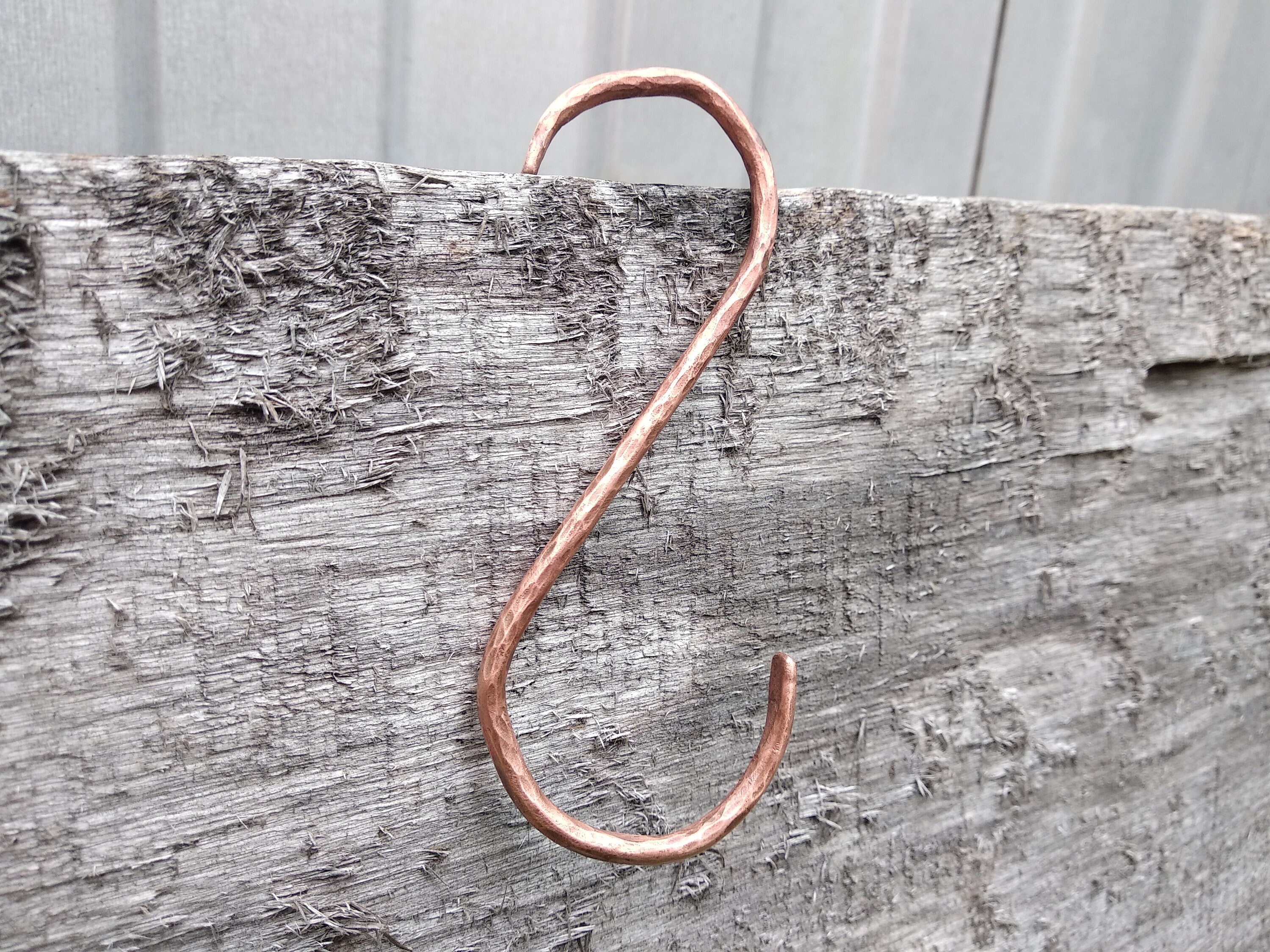 Satz von soliden Garten Kupfer S Haken mit Etsy
