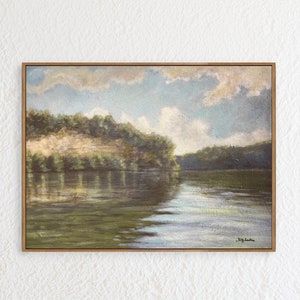 Alabama River Cliffs Art Print by Kitty Smothers