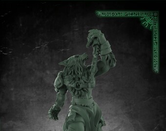 Werewolf Miniature Etsy