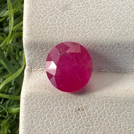 Naturale Rosso Rubino 36.00 ct. Certificata Uncut Rough Rosso Rubino luglio Birthstone Astrological Gem dr-751
