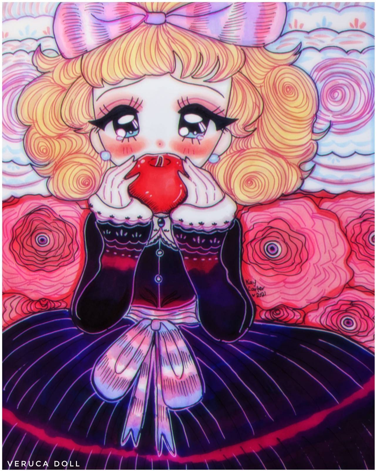 Cute 90's Anime Art Commissions | Etsy